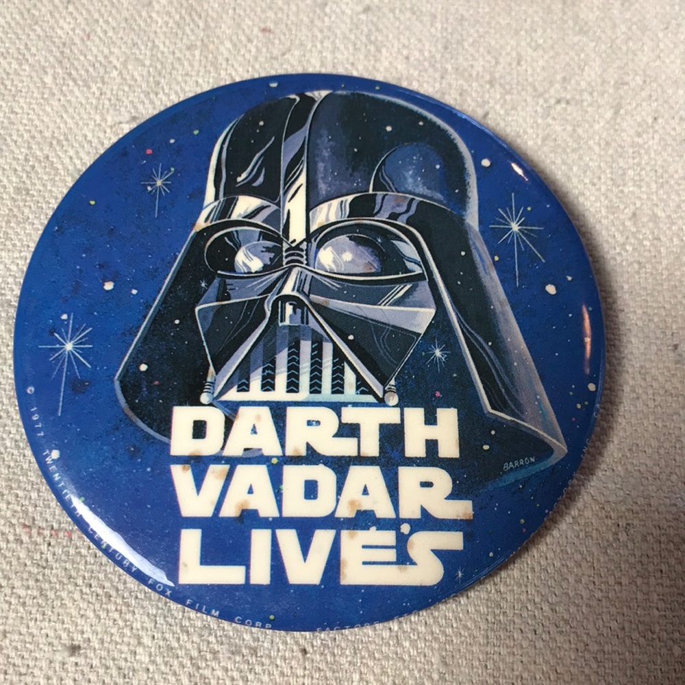 Vintage Darth Vader Pin